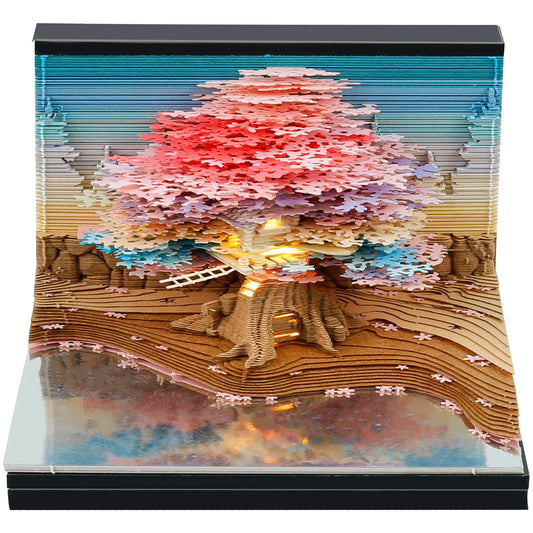 Magic Memo Pad 3D: Tree Edition (con illuminazione LED)